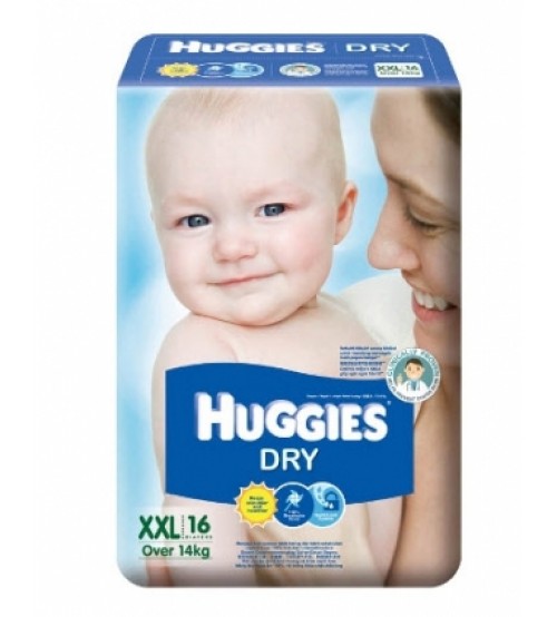 Huggies Dry XXL 16s(Over 14kg)