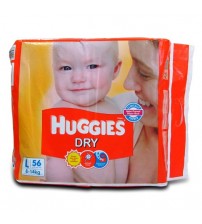 Huggies Dry New L 30s(8-14kg)